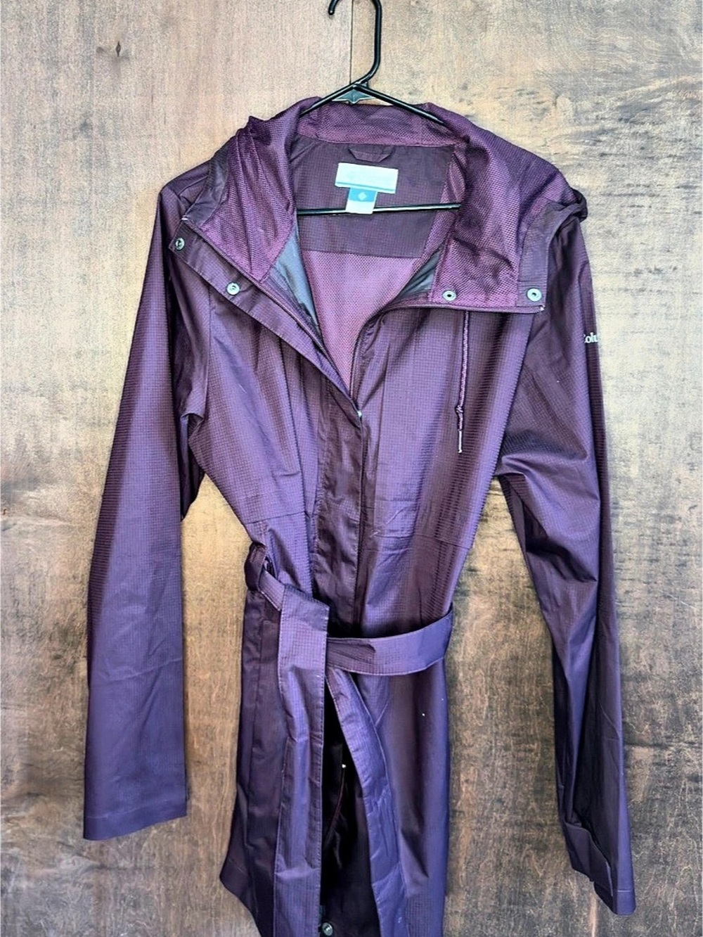 Columbia Here and There Trench II Jacket Purple Small